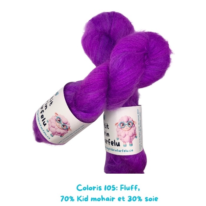 Fluff, Coloris 105: Nina et l’aventure du cheval blanc.