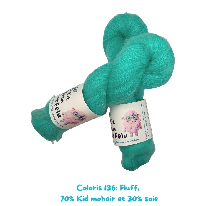 Fluff, Coloris 136 : Manon fait un pique-nique.