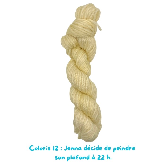 Coloris 12 : Jenna décide de peindre  son plafond à 22 h.