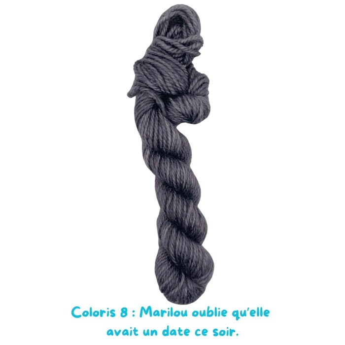 Coloris 8 : Marilou oublie qu’elle  avait un date ce soir.
