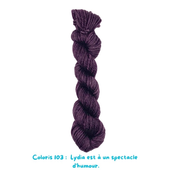 Coloris 103 :  Lydia est à un spectacle  d’humour.