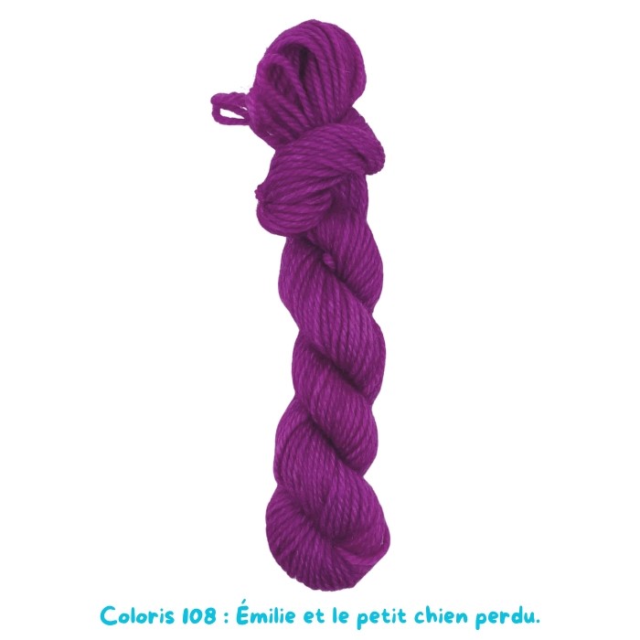 Coloris 108 : Émilie et le petit chien perdu.