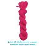 Nuage fingering: Coloris 50 : Élodie organise un souper et oublie d’inviter tout le monde.