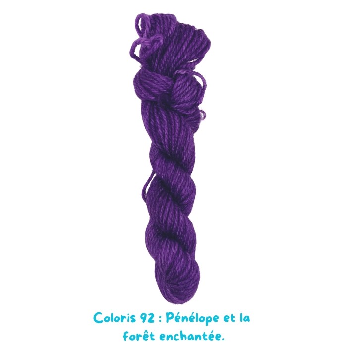Coloris 92 : Pénélope et la  forêt enchantée.