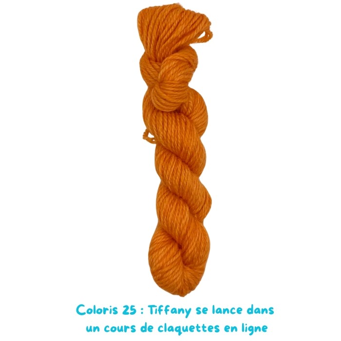Coloris 25 : Tiffany se lance dans  un cours de claquettes en ligne