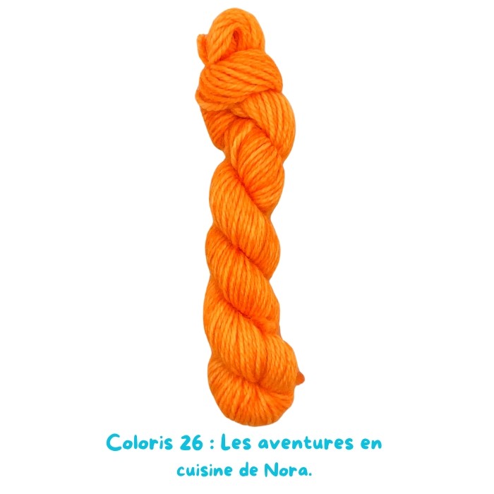Coloris 26 : Les aventures en  cuisine de Nora.