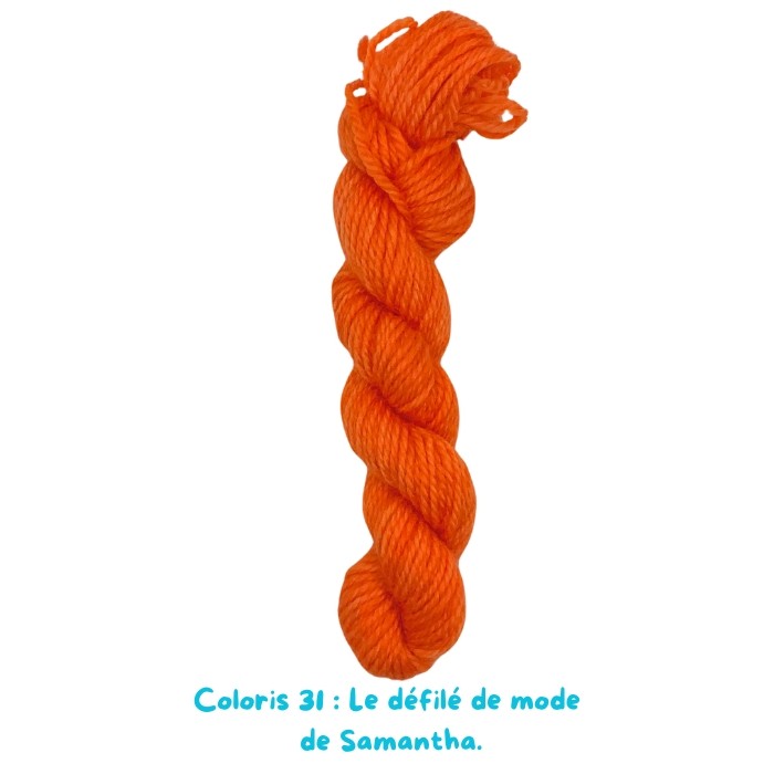Coloris 31 : Le défilé de mode  de Samantha.