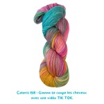Coloris 158 : Gianna se coupe les cheveux  avec une vidéo TIK TOK.