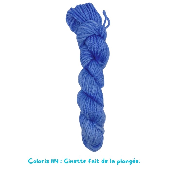 Coloris 114 : Ginette fait de la plongée. 