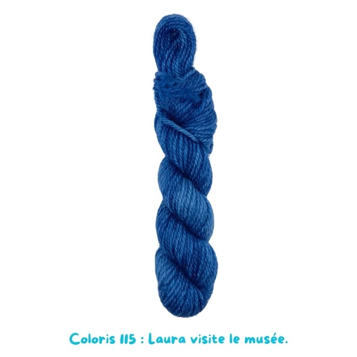 Coloris 115 : Laura visite le musée.