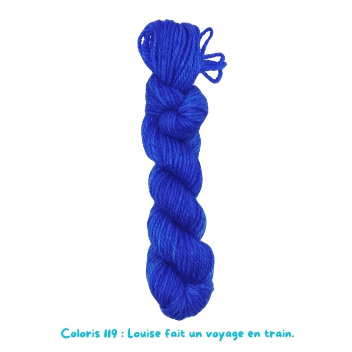 Coloris 119 : Louise fait un voyage en train.
