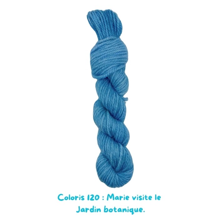 Coloris 120 : Marie visite le Jardin botanique.