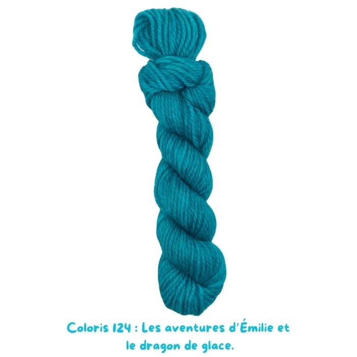 Coloris 124 : Les aventures d'Émilie et le dragon de glace. 