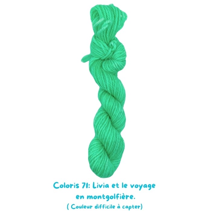 Coloris 71 : Livia et le voyage en montgolfière.
