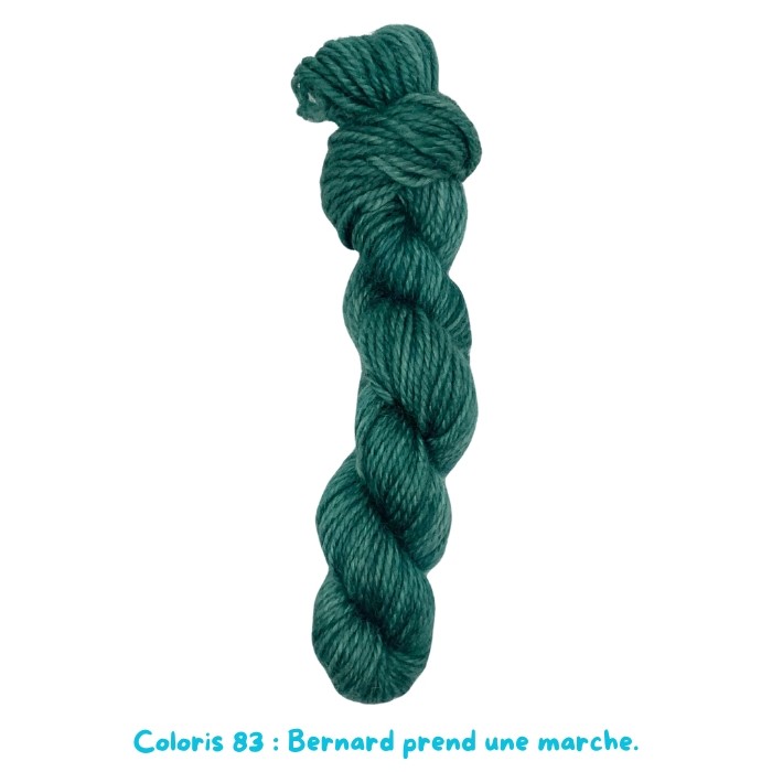 Coloris 83 : Bernard prend une marche.