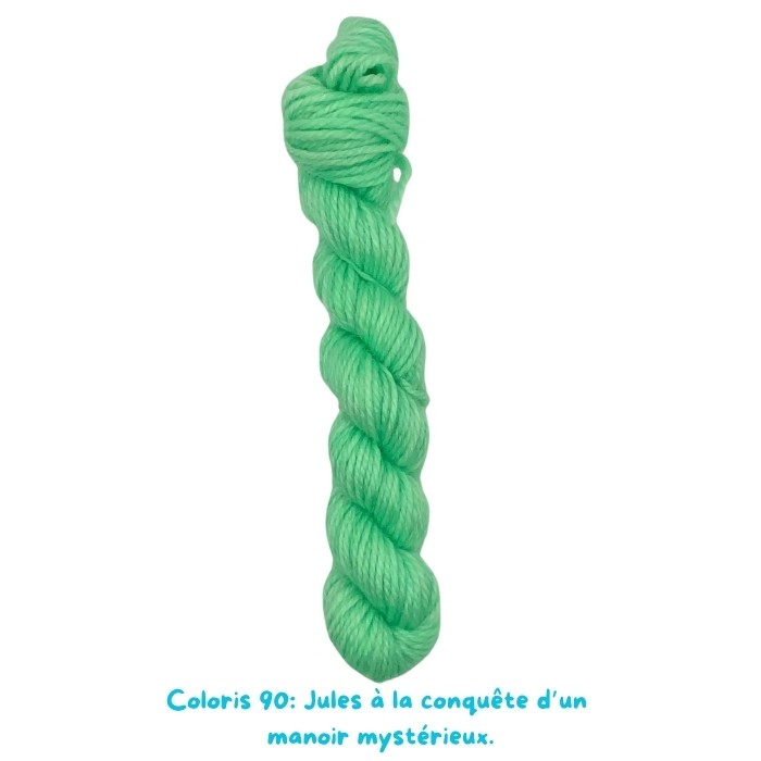 Coloris 90 : Jules à la conquête d'un manoir mystérieux. 