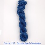 Coloris 145 : Jessyka fait de l'équitation. 